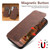 iPhone 18 Pro Suteni J06 Retro Matte Litchi Texture Leather MagSafe Phone Case - Brown