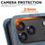 iPhone 18 Pro SUTENI J07 Multifunctional Horizontal Flip Magsafe Leather Phone Case - Blue