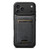 iPhone 18 Pro Suteni M5 Magnetic Card Bag MagSafe Cowhide Texture Leather Phone Case - Black