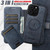 iPhone 18 Pro Suteni Q05S2 3-in-1 Detachable Vertical Flip Wallet MagSafe Leather Phone Case - Blue