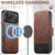 iPhone 18 Pro Suteni Q06 2-in-1 Multi-function Detachable Wallet MagSafe Phone Case - Brown