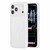iPhone 18 Pro Textured Non-slip Shockproof Magnetic Phone Case - White