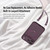 iPhone 18 Pro Textured Non-slip Shockproof Magnetic Phone Case with Holder - White