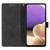 iPhone 18 Pro Triangles Embossed Leather Phone Case - Black
