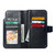 iPhone 18 Pro Tri-Fold 9-Card Wallets Leather Phone Case - Black