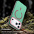 iPhone 18 Pro Two-tone Contrast Magnetic Phone Case - Green