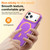 iPhone 18 Pro Two-tone Contrast Magnetic Phone Case - Purple