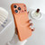iPhone 18 Pro Ultra-thin Gold Armor PC Magnetic Phone Case - Orange