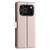 iPhone 18 Pro Voltage Ultra-thin Dot Leather Phone Case - Rose Gold