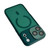 iPhone 18 Pro WANLONFENG Skin-feel Magnetic PC Hybrid TPU Phone Case with Screen Protector - Green