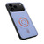 iPhone 18 Pro WANLONFENG Tech Fabric Texture Magnetic PC Hybrid TPU Phone Case - Blue