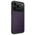 iPhone 18 Pro WANLONFENG TQ Series Magnetic Carbon Fiber Texture PC Hybrid TPU Phone Case - Purple