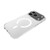 iPhone 18 Pro WANLONFENG Transparent Magnetic Four-Corner Shockproof TPU Phone Case with Screen Film - Transparent