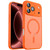iPhone 18 Pro XDcase Skin Feel Magnetic Frosted Phone Case with Lens Film - Orange