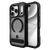 Zagg - Rainier Snap Magsafe Case with Kickstand for Apple iPhone 18 Pro / 17 Pro - Smoke Black