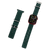 Itskins - Watch Band For Apple Watch 42mm / 44mm / 45mm / 49mm - Dark Teal And Orange
