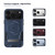 ZIZO Transform Series iPhone 18 Pro Max / 17 Pro Max Kickstand MagSafe Case - Nightfall Blue
