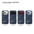ZIZO Transform Series iPhone 18 Pro / 17 Pro Kickstand MagSafe Case - Nightfall Blue