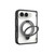CLICK Fusion Fold Series iPhone Duo Case - Clear & Black