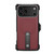 MyBat Pro Renegade Series Case with 360° Locking Kickstand and Holster for Apple iPhone 18 Pro Max / 17 Pro Max -Dark Cherry