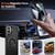 EDGE Mag Duo Case with Magnetic Kickstand Ring for Samsung Galaxy A27 5G - Black