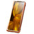 QIALINO - Galaxy Z Fold3 5G 2 in 1 Crocodile Pattern Genuine Leather + PC Phone Case - Brown