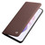 QIALINO - Galaxy S21 5G Classic Gen2 Genuine Leather Phone Case - Brown