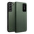 QIALINO - Galaxy S22+ 5G Magnetic Genuine Leather Phone Case - Green