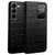 QIALINO - Galaxy S22+ 5G Crocodile Pattern Genuine Leather Phone Case - Black