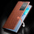 QIALINO - Galaxy S22+ 5G Crocodile Pattern Genuine Leather Phone Case - Black