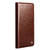 QIALINO - Galaxy S26 5G Genuine Leather Phone Case - Brown