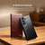 QIALINO - Galaxy S26 FE 5G Genuine Leather Phone Case - Brown