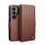 QIALINO - Galaxy S26 Ultra 5G Classics 3rd Genuine Leather Phone Case - Brown