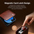 QIALINO - Galaxy Z Flip8 5G Classic 103 Buckle Genuine Leather Phone Case - Brown