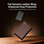 QIALINO - Galaxy Z Fold8 5G Classic Gen2 Genuine Leather Phone Case - Purple