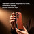QIALINO - Galaxy Z Fold8 Ultra 5G Vintage Calfskin Genuine Leather Phone Case - Dark Brown
