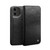 QIALINO - iPhone 12 / 12 Pro Horizontal Flip Leather Case with Holder & Card Slots & Wallet - Black