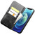 QIALINO - iPhone 12 / 12 Pro Horizontal Flip Leather Case with Holder & Card Slots & Wallet - Black