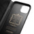 QIALINO - iPhone 12 / 12 Pro Horizontal Flip Leather Case with Holder & Card Slots & Wallet - Black