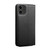 QIALINO - iPhone 12 / 12 Pro Business Horizontal Flip Leather Case with Holder & Card Slots & Wallet - Black