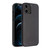 QIALINO - iPhone 12 mini Shockproof Cowhide Leather Protective Case - Black