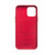 QIALINO - iPhone 12 mini Shockproof Cowhide Leather Protective Case - Red