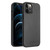 QIALINO - iPhone 12 Pro Max Shockproof Cowhide Leather Protective Case - Black