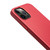 QIALINO - iPhone 12 Pro Max Shockproof Cowhide Leather Protective Case - Red