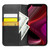 QIALINO - iPhone 13 Business Horizontal Flip Leather Case with Holder & Card Slots & Wallet - Black