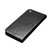 QIALINO - iPhone 13 mini Horizontal Flip Leather Case with Holder & Card Slots & Wallet - Black