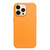 QIALINO - iPhone 13 Pro Max Nappa Cowhide MagSafe Magnetic Protective Case - Orange