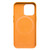 QIALINO - iPhone 13 Pro Max Nappa Cowhide MagSafe Magnetic Protective Case - Orange