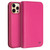 QIALINO - iPhone 13 Pro Max Business Horizontal Flip Leather Case with Holder & Card Slots & Wallet - Rose Red