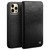 QIALINO - iPhone 13 Pro Max Horizontal Flip Leather Case with Holder & Card Slots & Wallet - Black